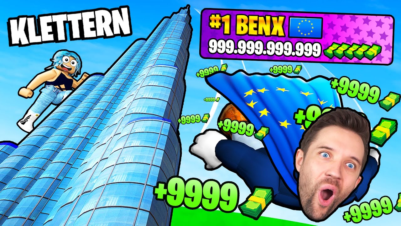 Ich WERDE BESTER SPIELER EUROPAS im KLETTER SIMULATOR