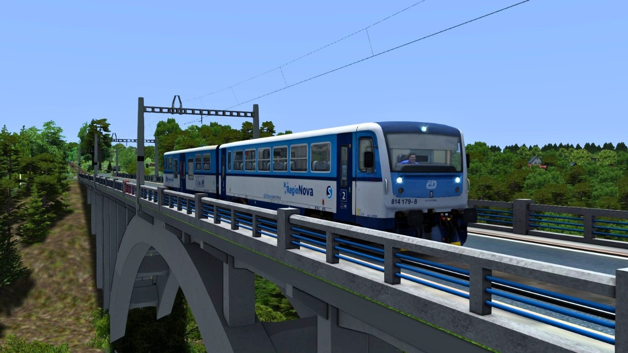 Train Simulator – Tábor → Bechyně |