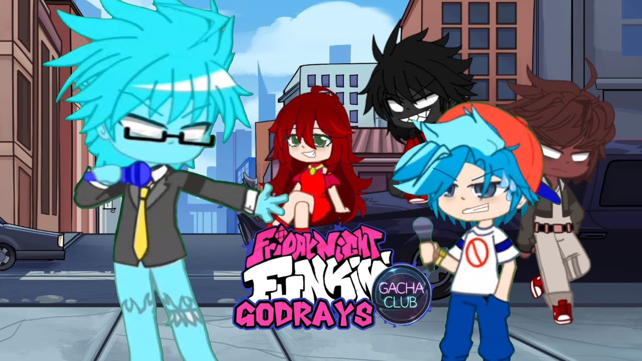 [Entity FNF] Godrays | Vs Solazar | Gacha recreation