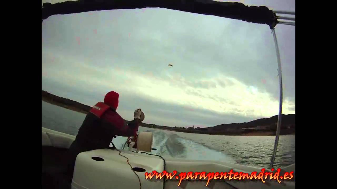 Parapente con torno