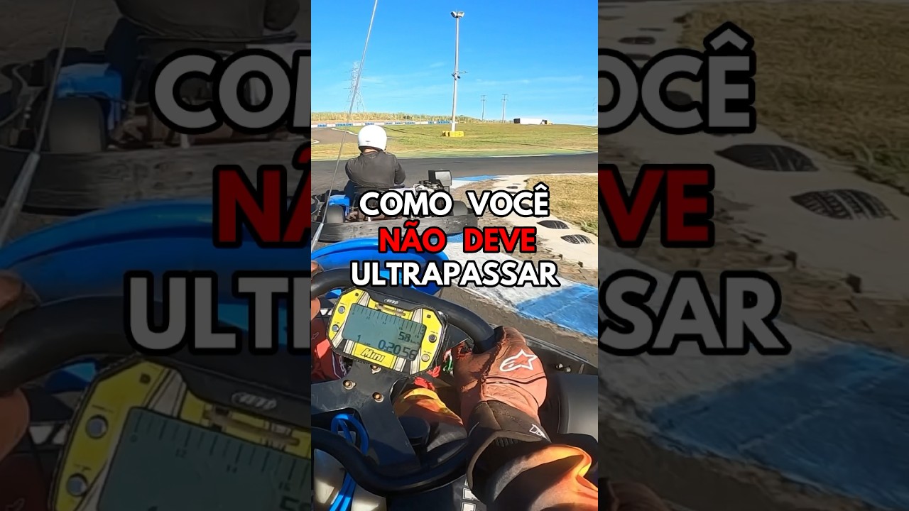 Como voc&ecirc; n&atilde;o deve ultrapassar