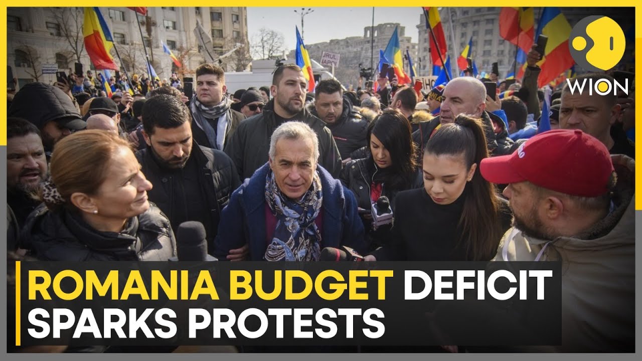 Romania&rsquo;s Budget Deficit Sparks Massive Bucharest Protests | WION
