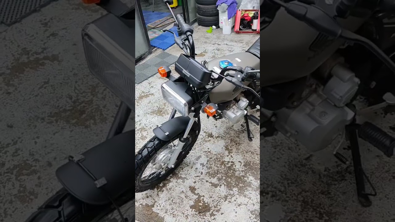 Stock. All parts are bolt-on#tmx125​ #scrambler​ #tmx125alpha​ #caferacer
