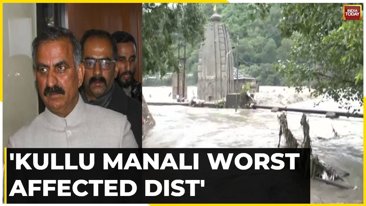 Monsoon Fury: Heavy Rain Alerts In Himachal Pradesh Districts As Rain Wreaks Havoc