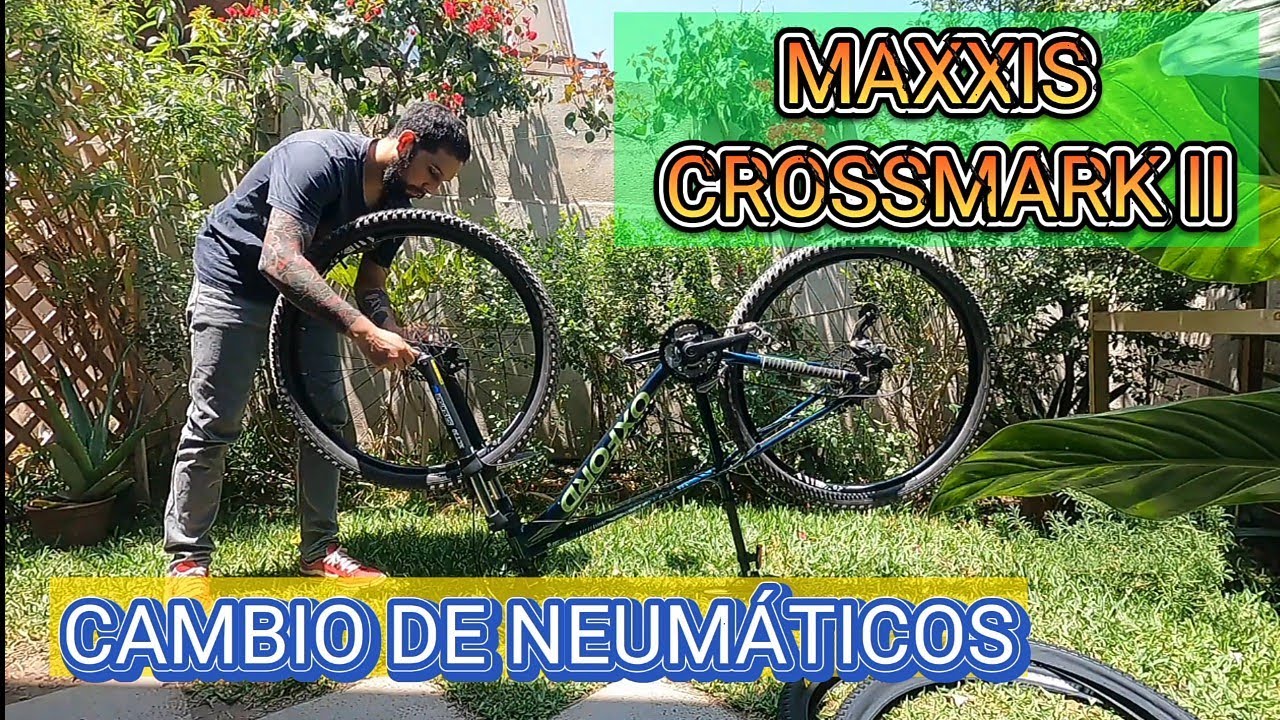 Cambio de neumaticos para la OXFORD MERAK 1, prueba y test de maxxis crossmark II
