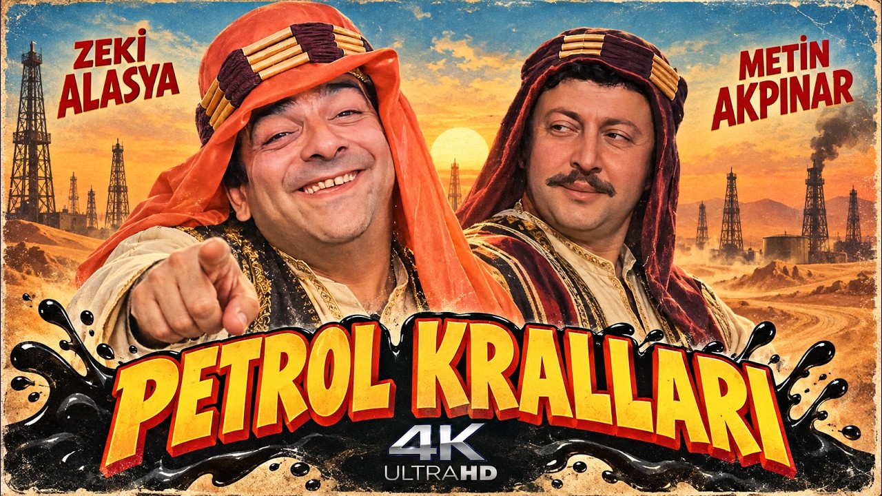 Petrol Kralları Türk Filmi | 4K ULTRA HD | ZEKİ ALASYA | METİN AKPINAR