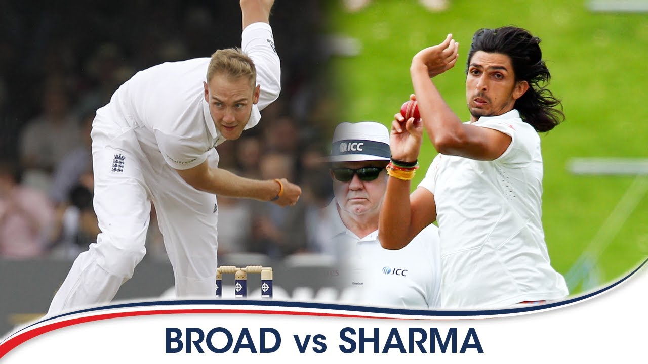 Stuart Broad v Ishant Sharma - Who is the better pace bowler?
