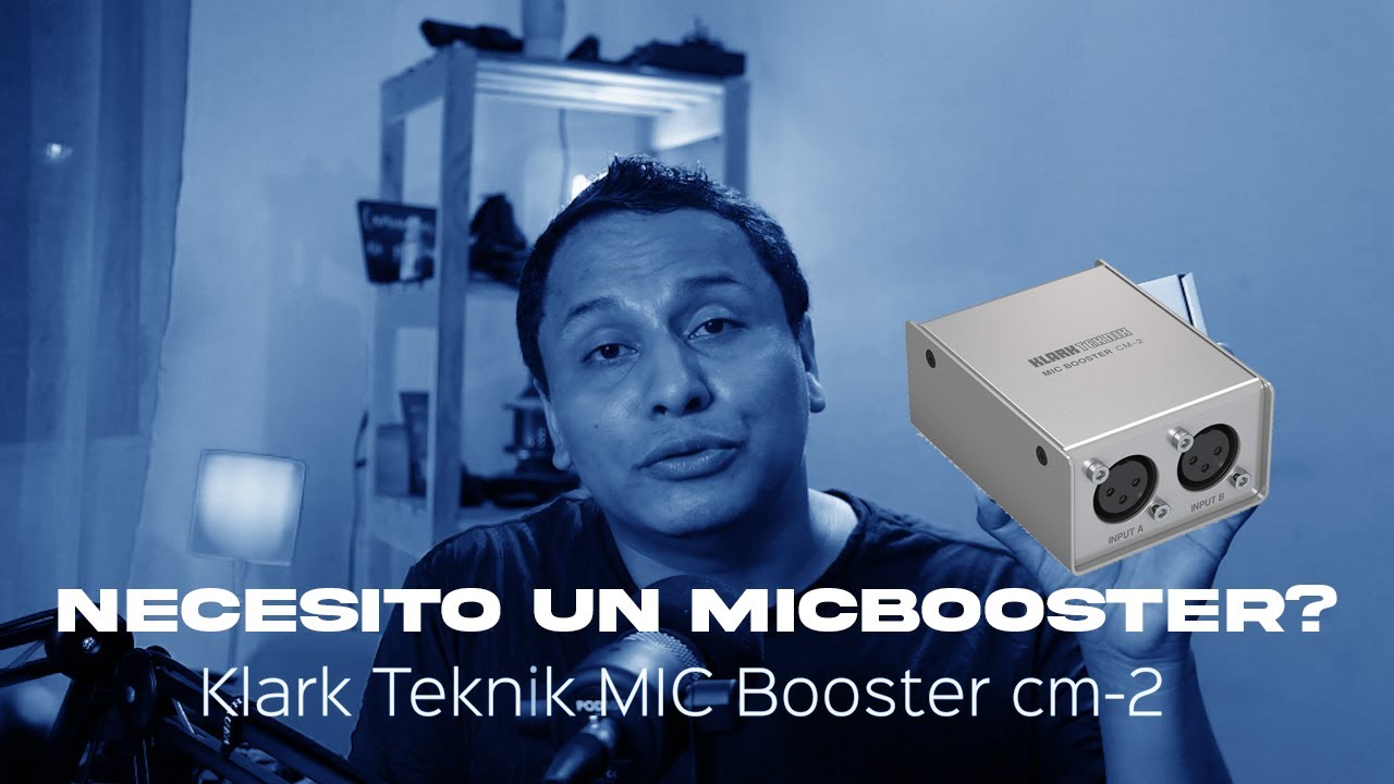 Necesito o no un MicBooster con mi micr&oacute;fono?