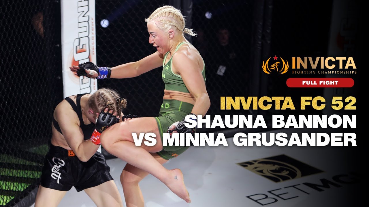Ireland's Undefeated Shauna Bannon Fights Minna Grusander | Invicta FC 52