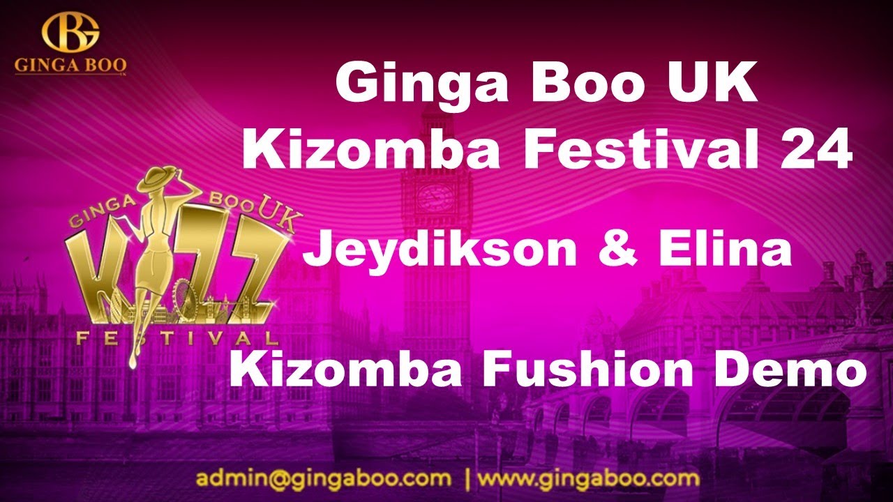 Jeydikson Lima & Elina Kizomba Fushion demo at GBKF UK 7th-9th June 24