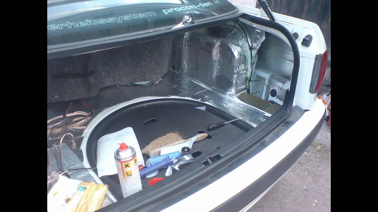 CarHifi Einbau im Audi 80 B4