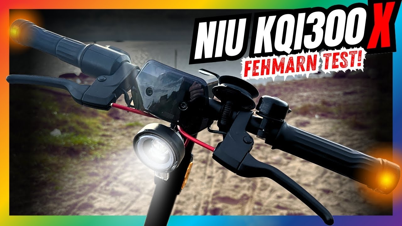 NIU KQi300X 🌪️ Fehmarn-Test – Wie meistert er den Sturm? 🛴 #Niu #Escooter #Ninebot #Segway #Xiaomi