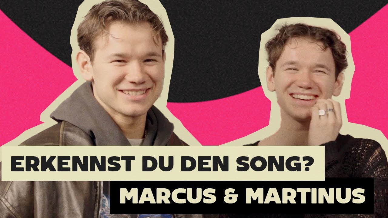 Wieviele Songs hast DU erraten? 🤔 | FINISH THE LYRICS MIT @marcusandmartinus