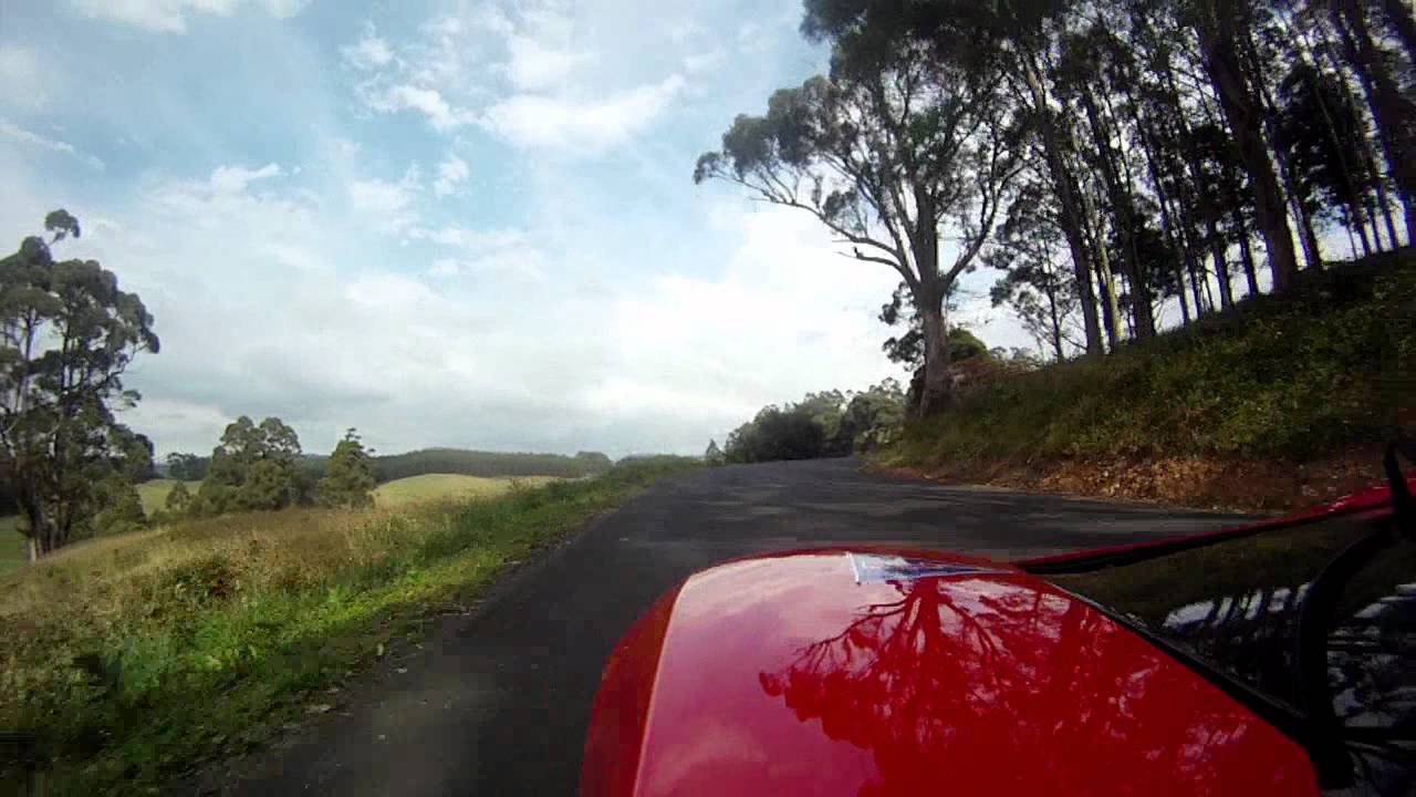 Targa Tasmania 2011 - In the Cockpit of a Tesla Roadster