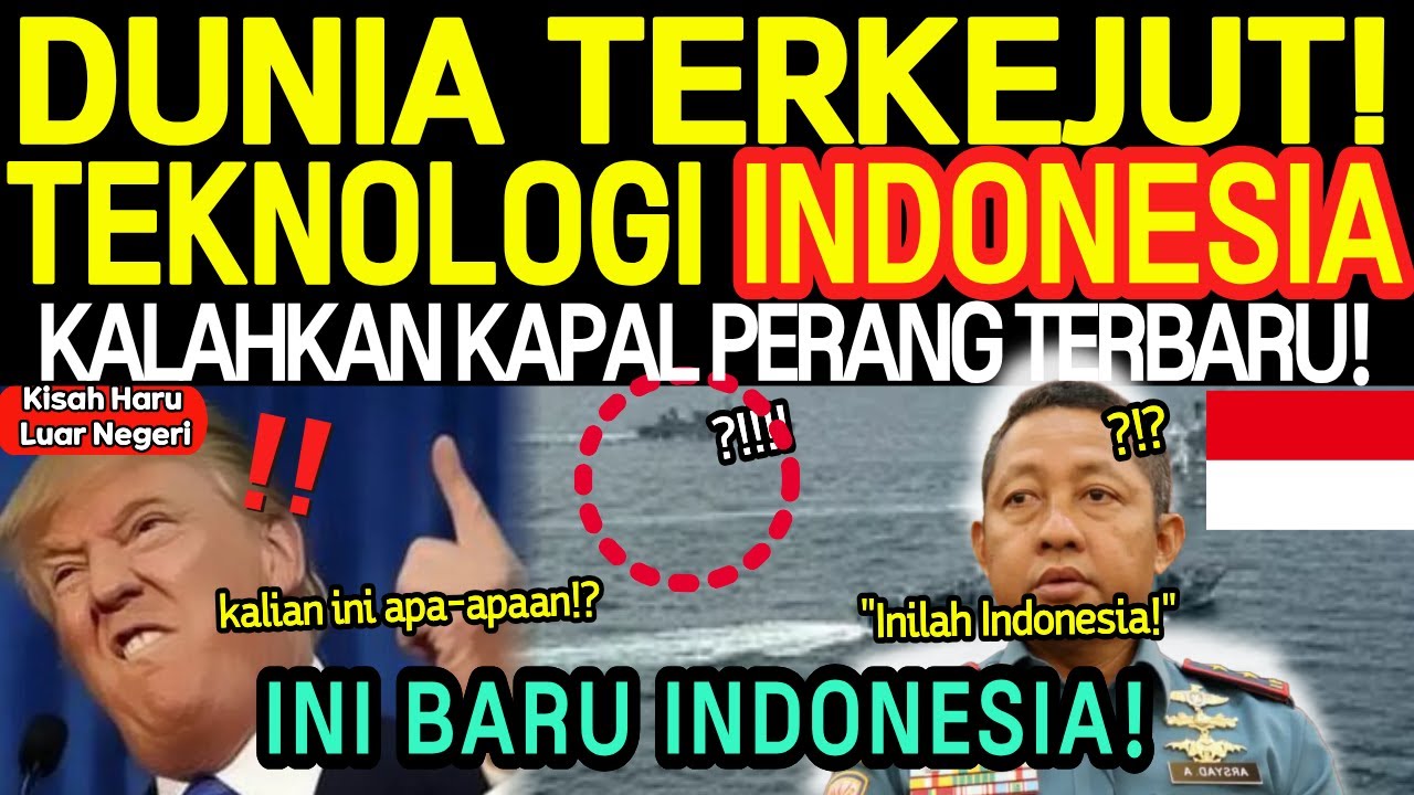 [Kisah Haru Luar Negeri] Kapal Perang Canggih Belanda Tunduk Total pada Teknologi Indonesia!