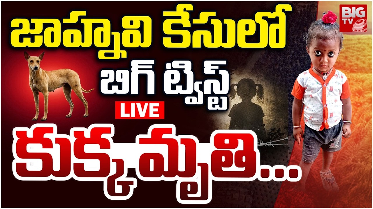 Shocking Twist In Kakinada Jahnavi Missing Case | కుక్క మృతి... జాహ్నవి ఏమైంది ? | BIG TV