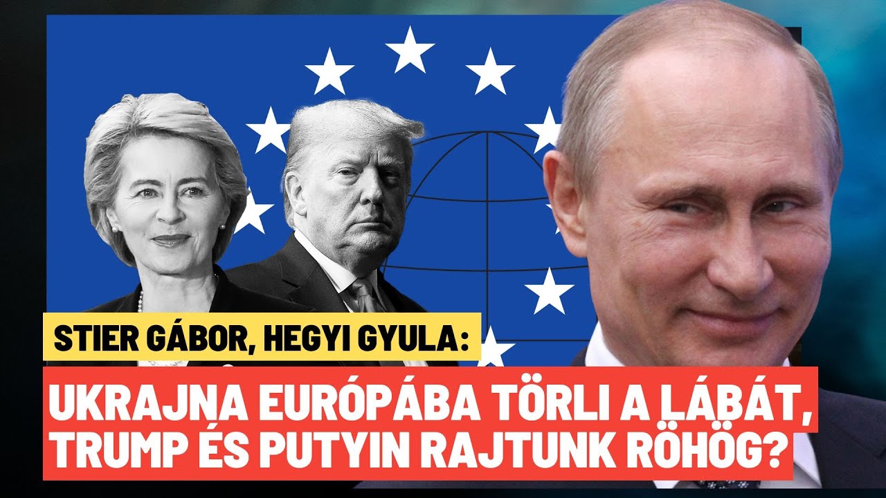 Elképesztő: Zelenszkij elárulta az EU-t, jön Trump kemény lépése? - Stier Gábor, Hegyi Gyula