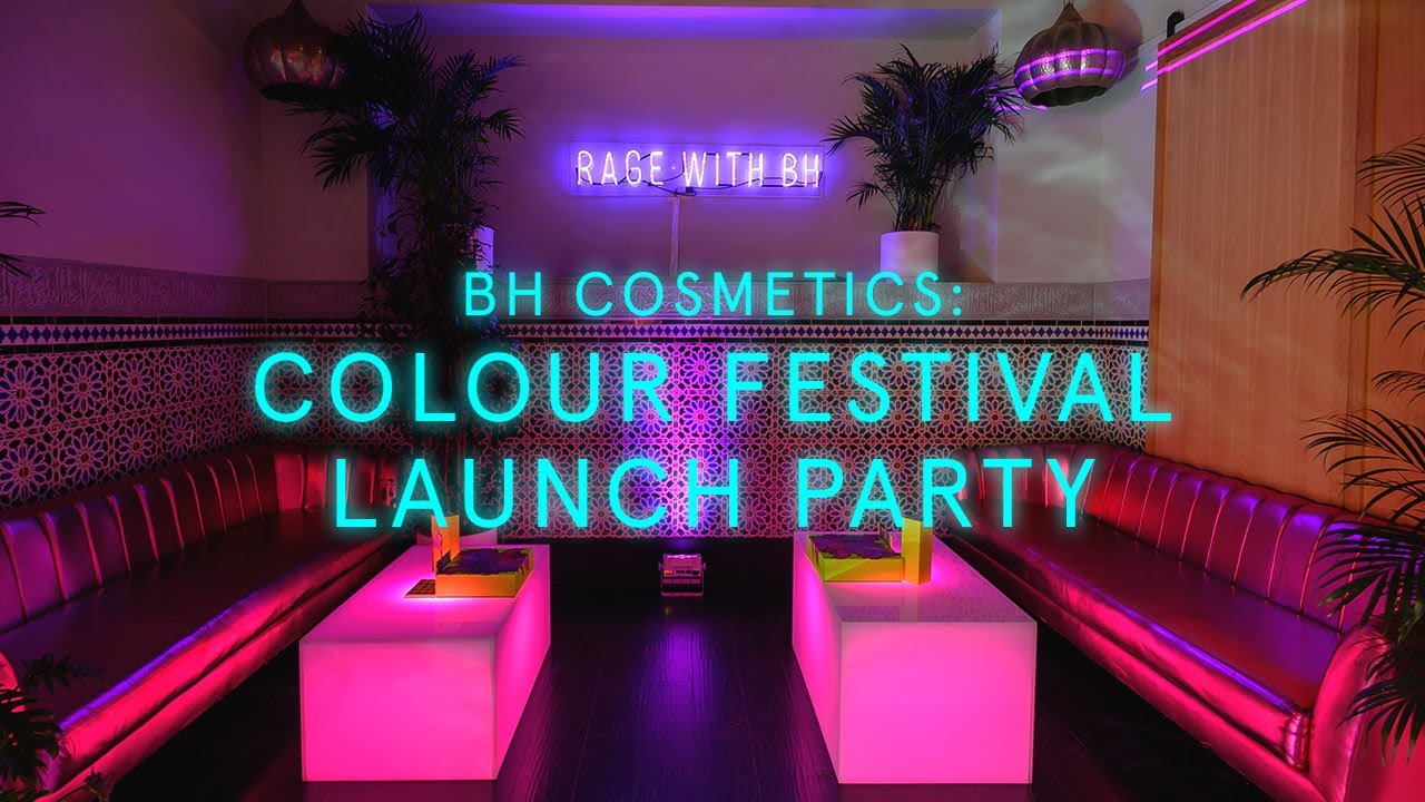 Colour Festival Launch Party | BH Cosmetics