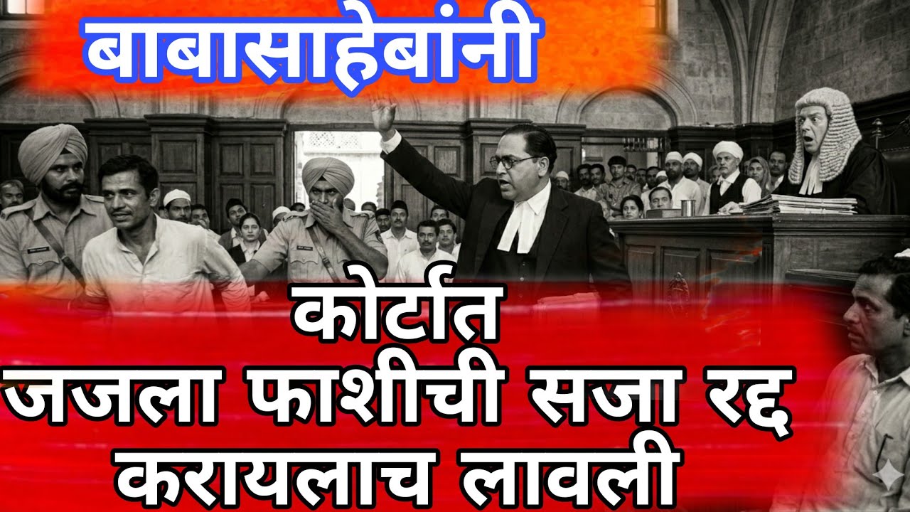 जजही थक्क झाला! बाबासाहेबांनी फाशी कशी थांबवली?😱 | Dr. Babasaheb Ambedkar #babasaheb #truestory 