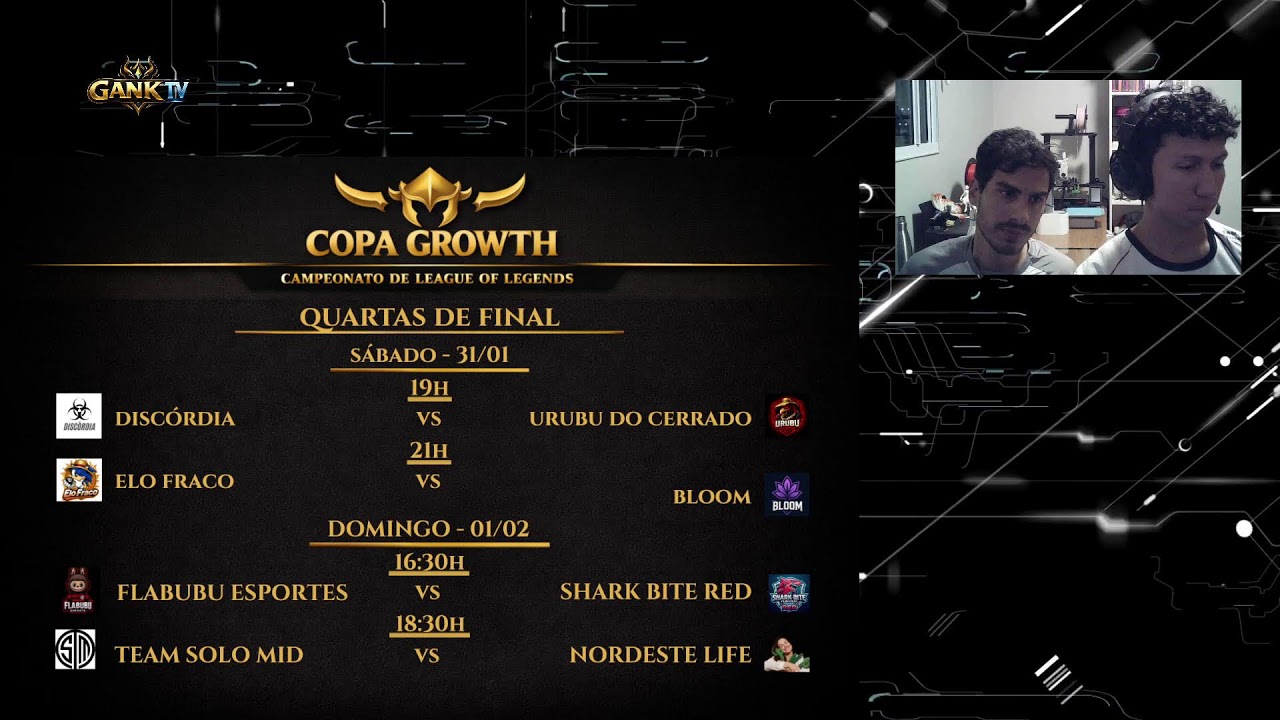 COPA GROWTH - QUARTAS DE FINAL - DIA 3
