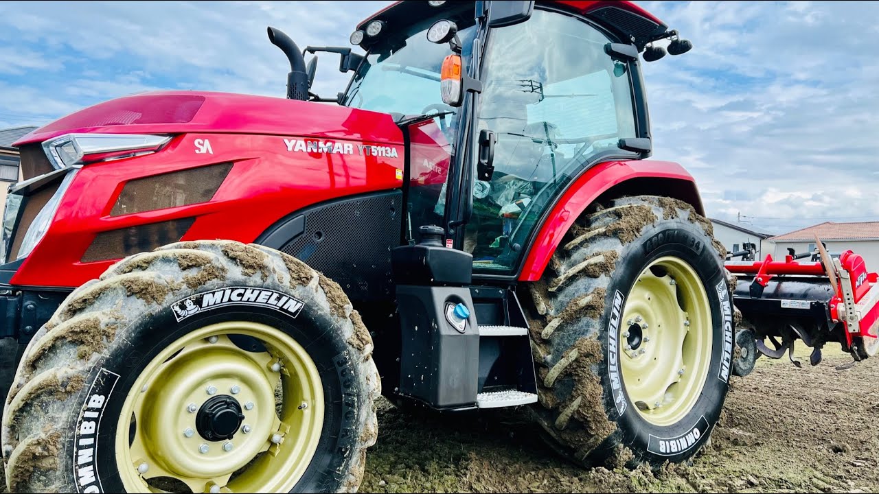 YANMAR YT5113A × NIPLO グランドロータリーSKL2600