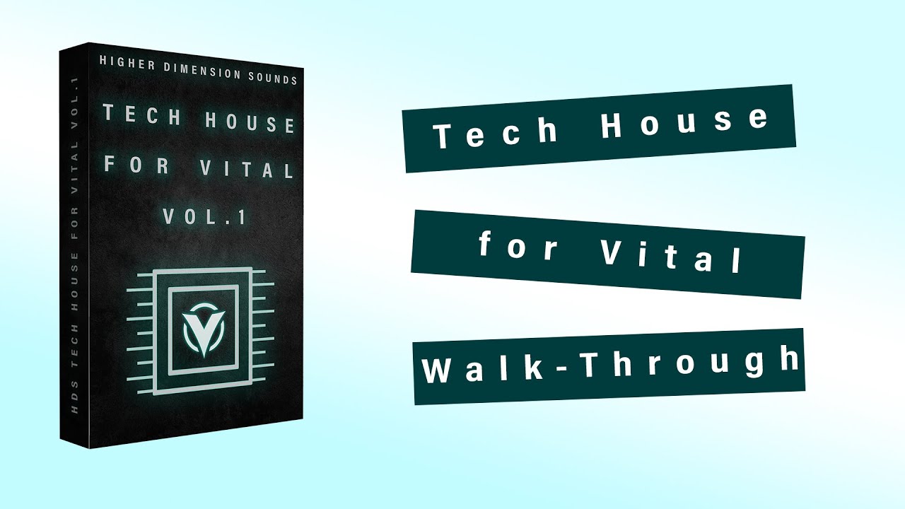 Tech House for Vital Vol.1 | Presets walk-through