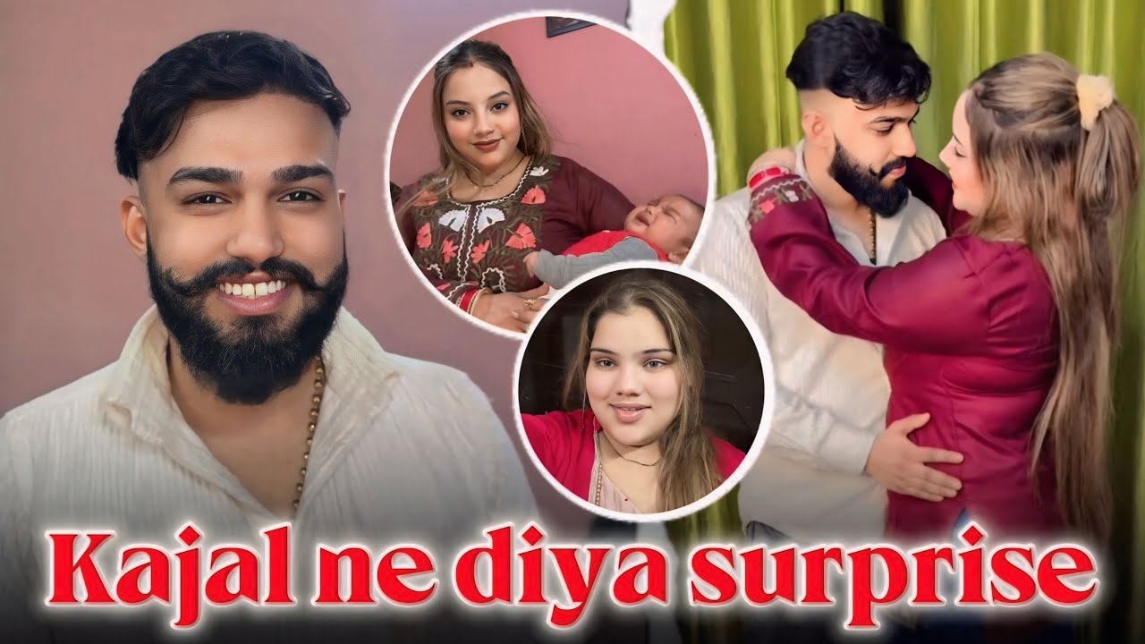 Kajal ne diya surprise  ❤️ ￼#nandinikarnaliya 