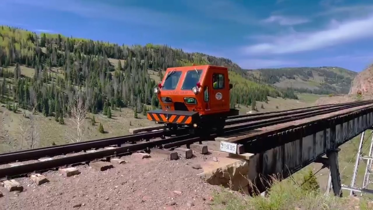 Cumbres & Toltec Railroad narrow gauge speeder excursion 2023