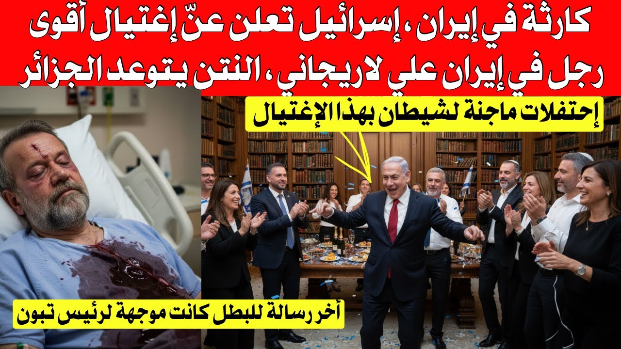 كارثة في إير،،ان، أمريكا تعلن عن الإطاحة بأقوى رجل في إير،،ان، ما علاقته بالجزائر!!'