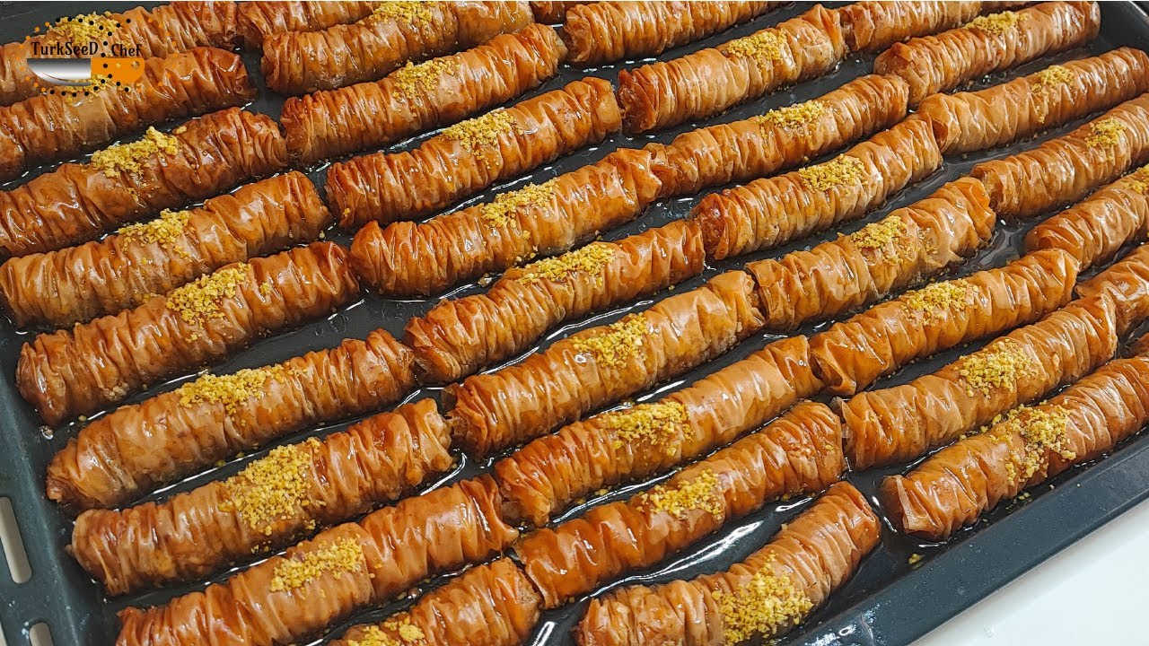 Ультралегкий и быстрый рецепт турецкой пахлавы (рулет из пахлавы)