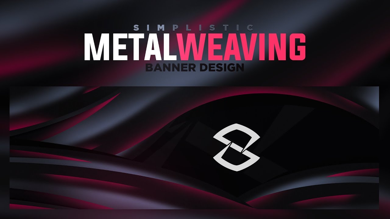 PS Tutorial: Simplistic Metal Weaving Banner Design