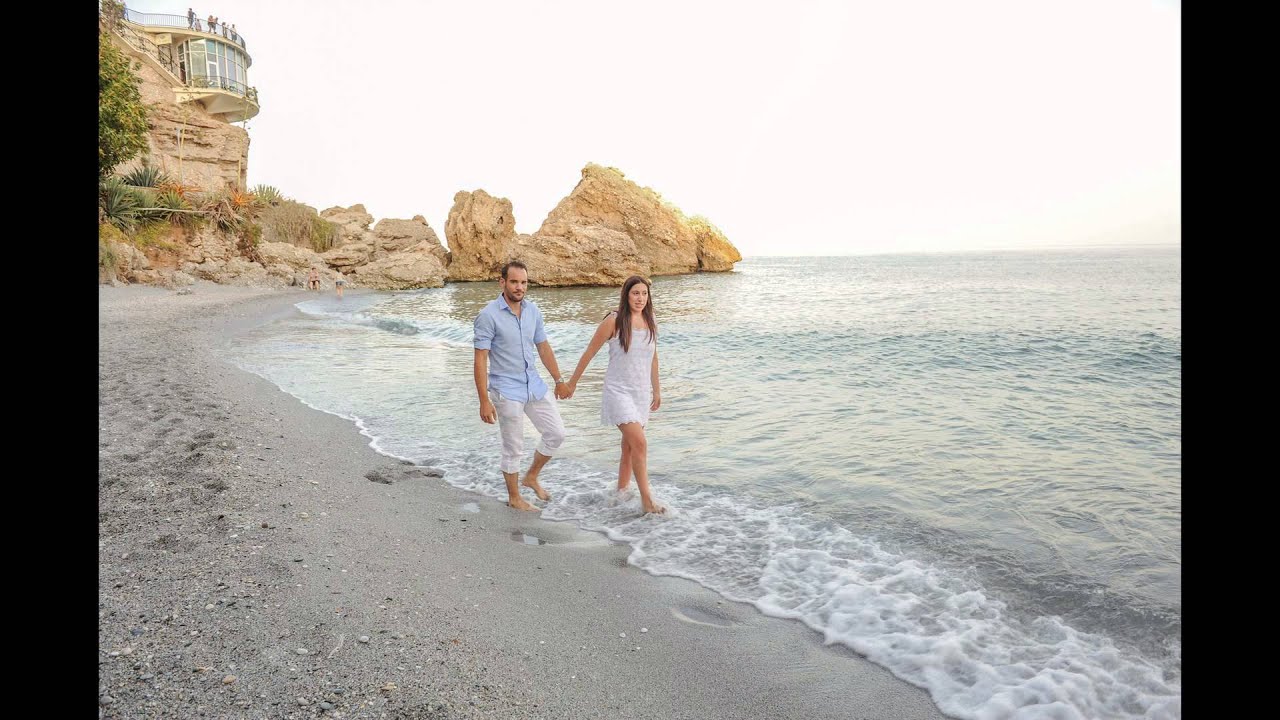 PreBoda en Nerja (Málaga) de Manuel y Lidia