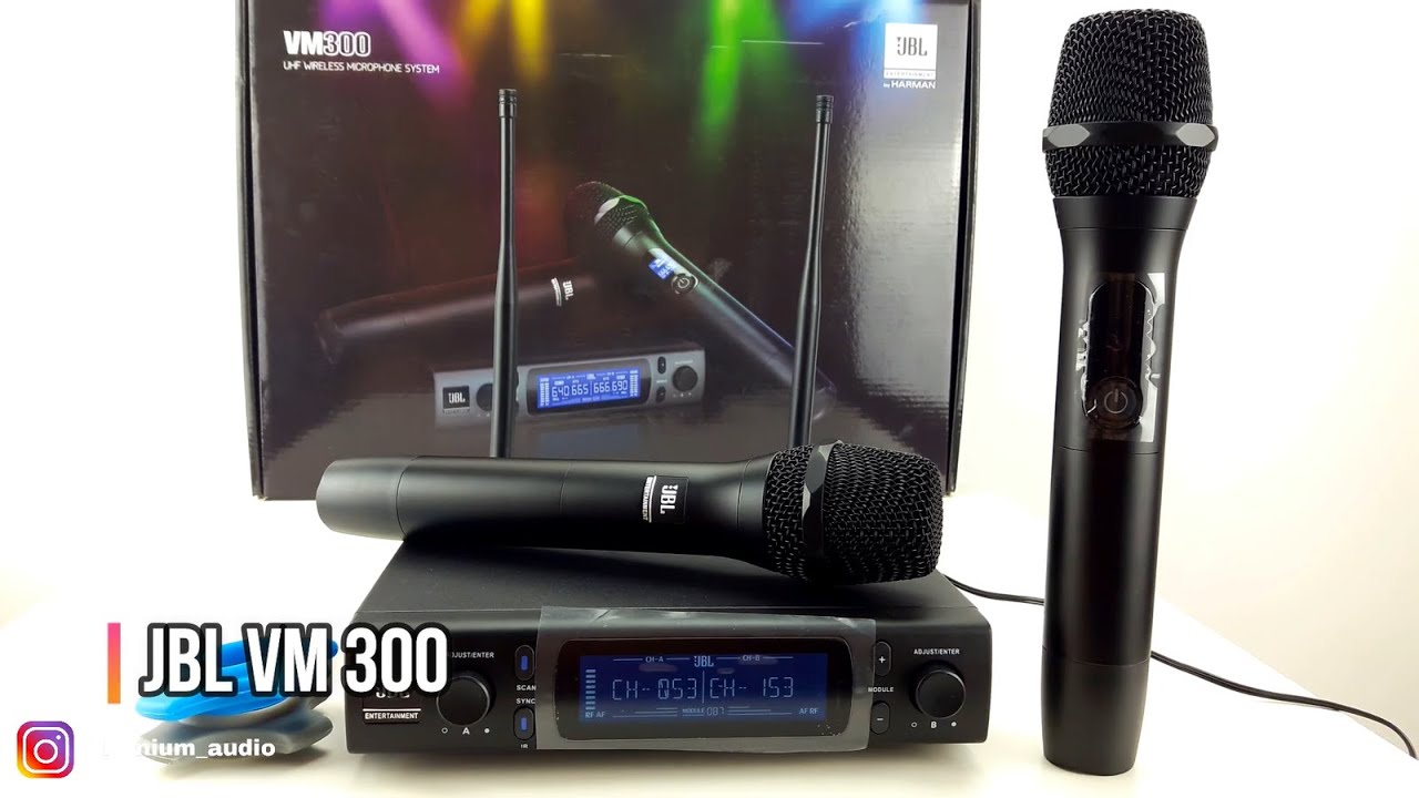 Unboxing - Mic Wireless JBL Vm 300 - Suaranya .....