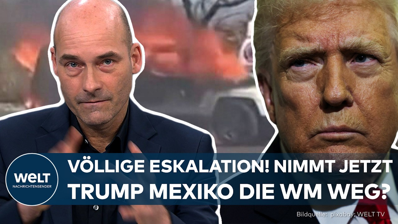 CHAOS UND GEWALT IN MEXIKO: Fußball-WM 2026 in Gefahr! Kartelle üben Rache nach Tod von 