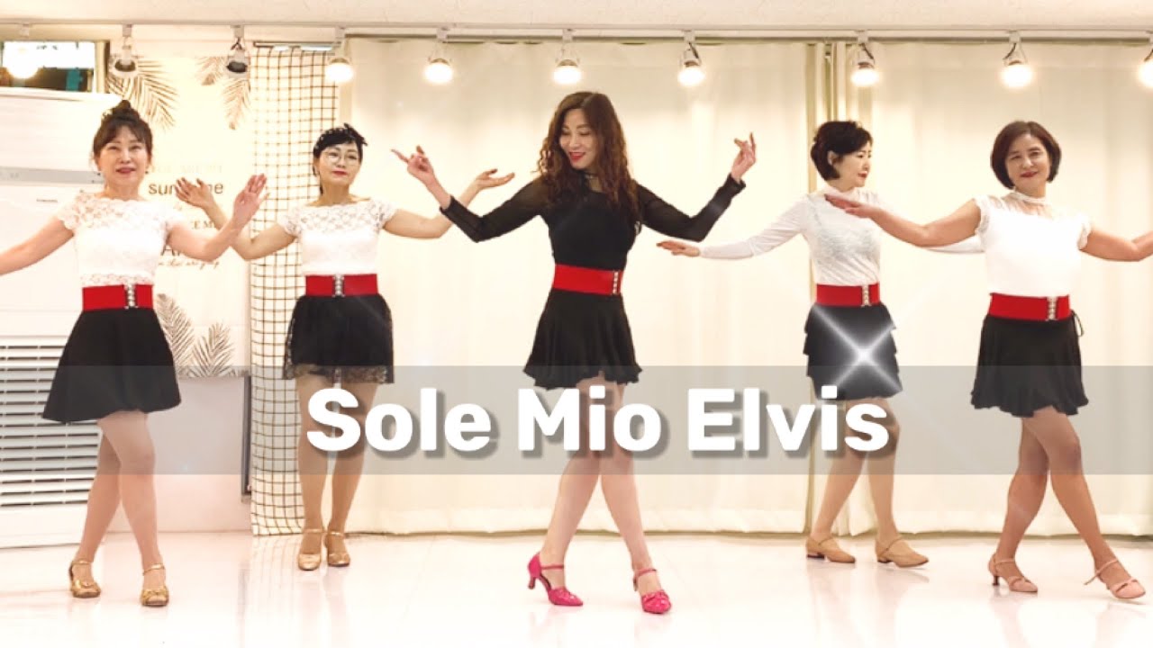 Sole Mio Elvis line dance(Beginner) 쏠레 미오 엘비스 라인댄스