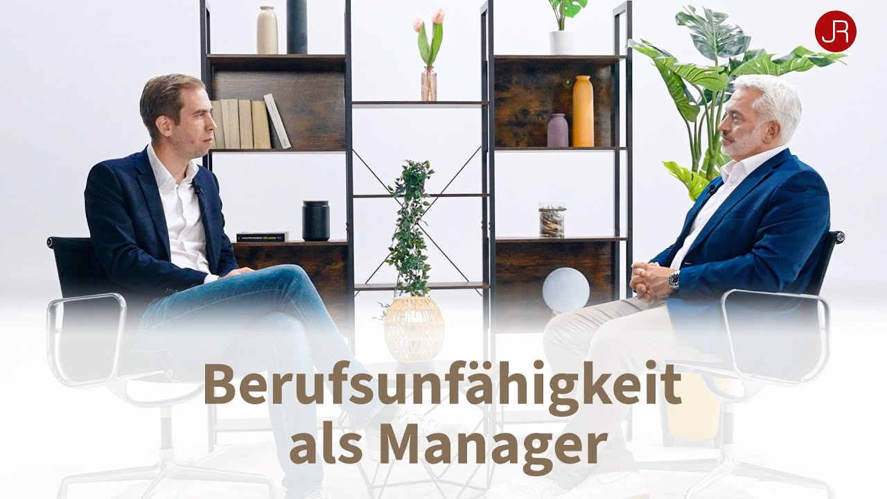 Berufsunfähigkeit als Manager - Rechtsanwalt im Interview