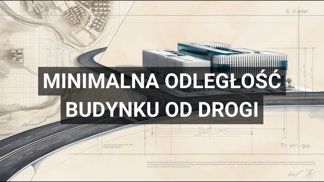Jak blisko możemy wybudować dom od drogi, z którą graniczy nasza działka.