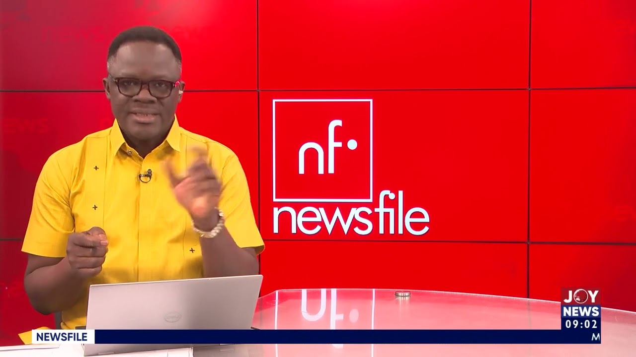 Newsfile Intro with Samson Lardy Anyenini on JoyNews