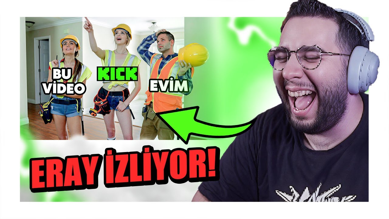 Eray - izleyenin evine döşeyen kick editimi izliyor