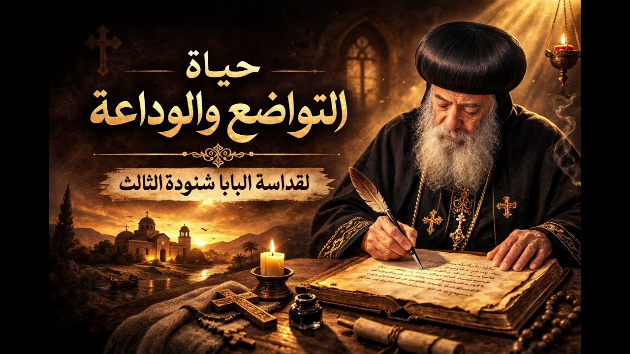 كتاب حياة التواضع والوداعة لقداسة #البابا_شنودة_الثالث #كتب #كتب_مسموعة #الصوم_الكبير البابا الثالث 