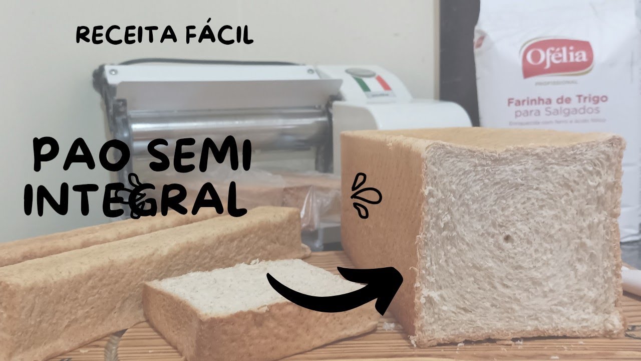 COMO FAZER PAO SEMI INTEGRAL COM FERMENTO DE BATATA /Ibiporã PR/