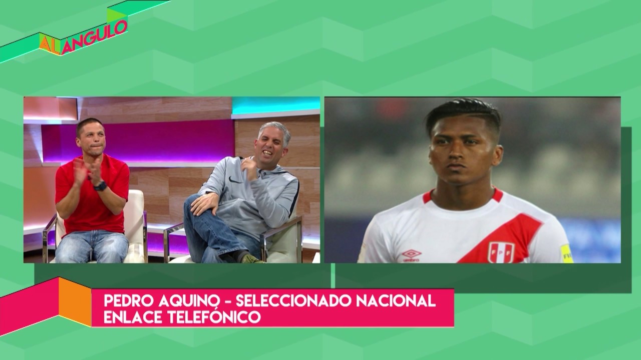 Al Ángulo: Pedro Aquino descarta lesión de gravedad y espera estar en el Perú vs. Argentina