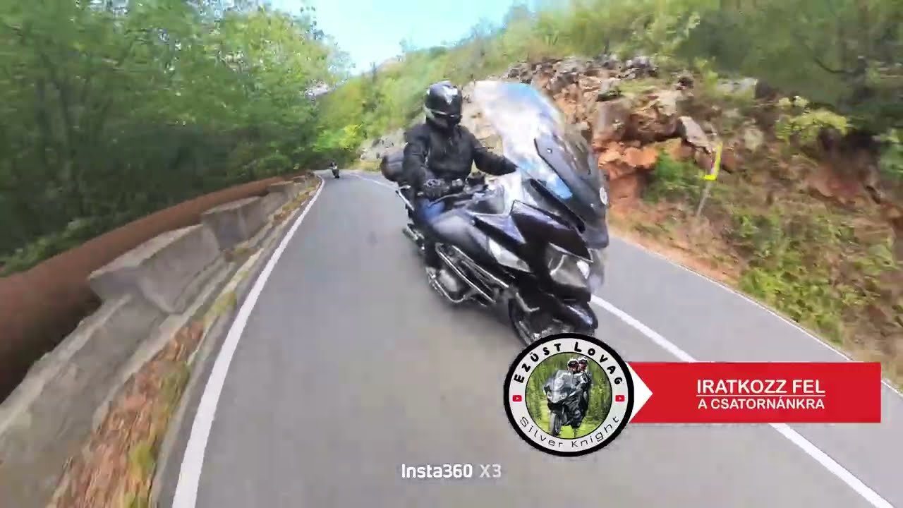 Erdélyben motorral  kanyargós utakon ,  Bigar vizesés