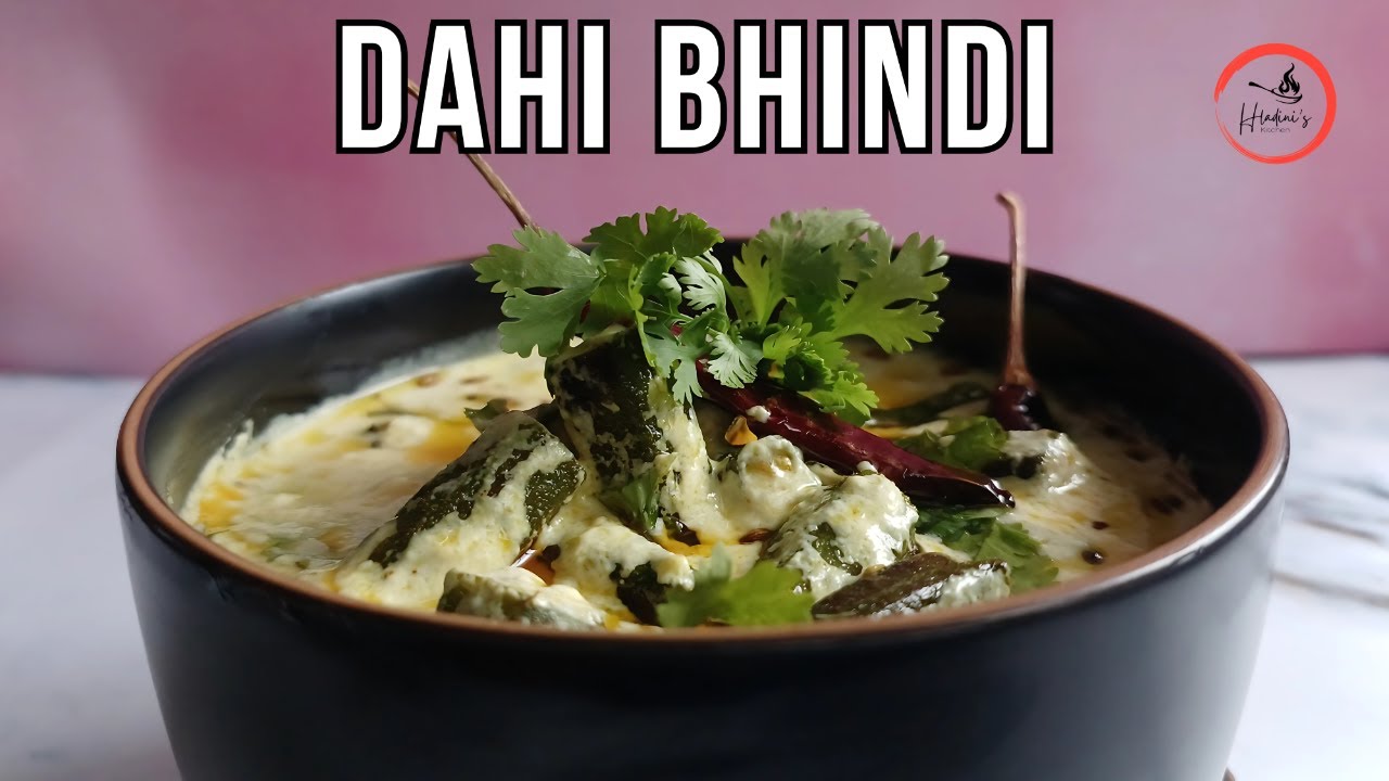 Dahi Bhindi | No Onion No Garlic | Odia Style Dahi Bhindi | Curd Bhindi Recipe | Hladini’s Kitchen