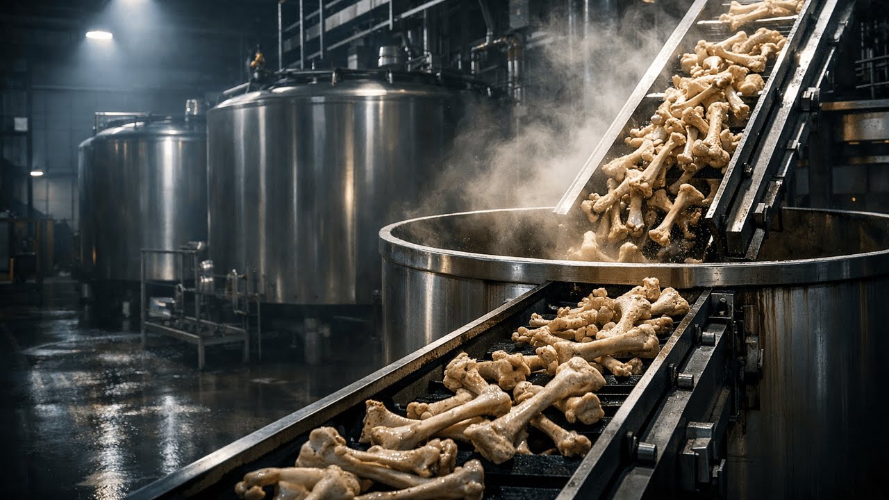 Inside a gelatin manufacturing plant – How is gelatin produced?