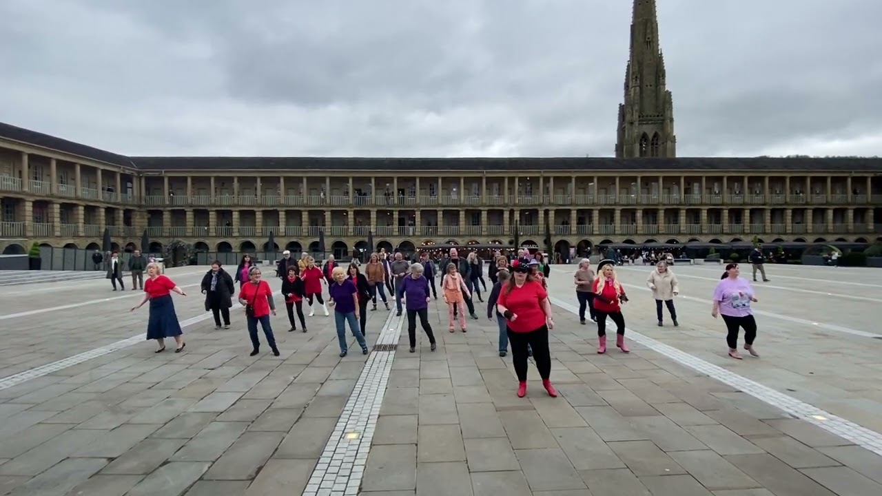 Cindy’s Stompers International Line Dance Flashmob 2024 take 2 🎬
