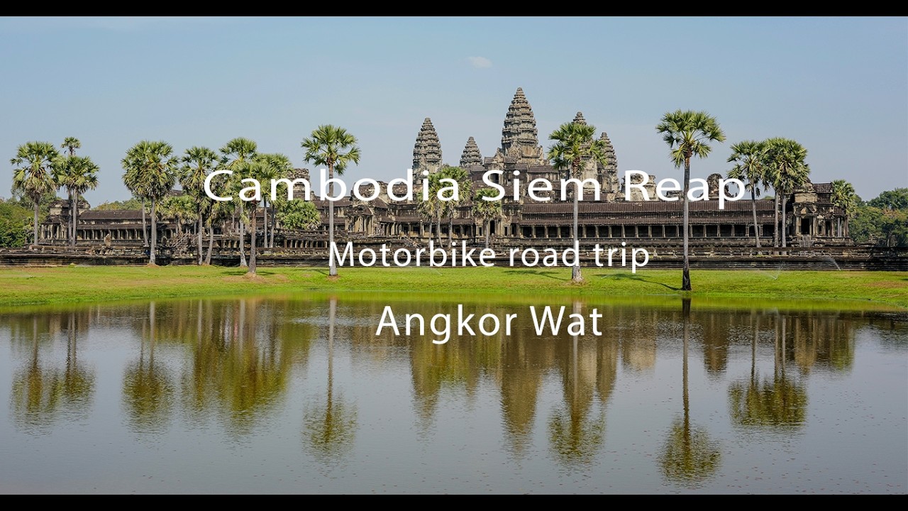 Cambodia Siem Reap - Motorbike trip to Angkor Wat