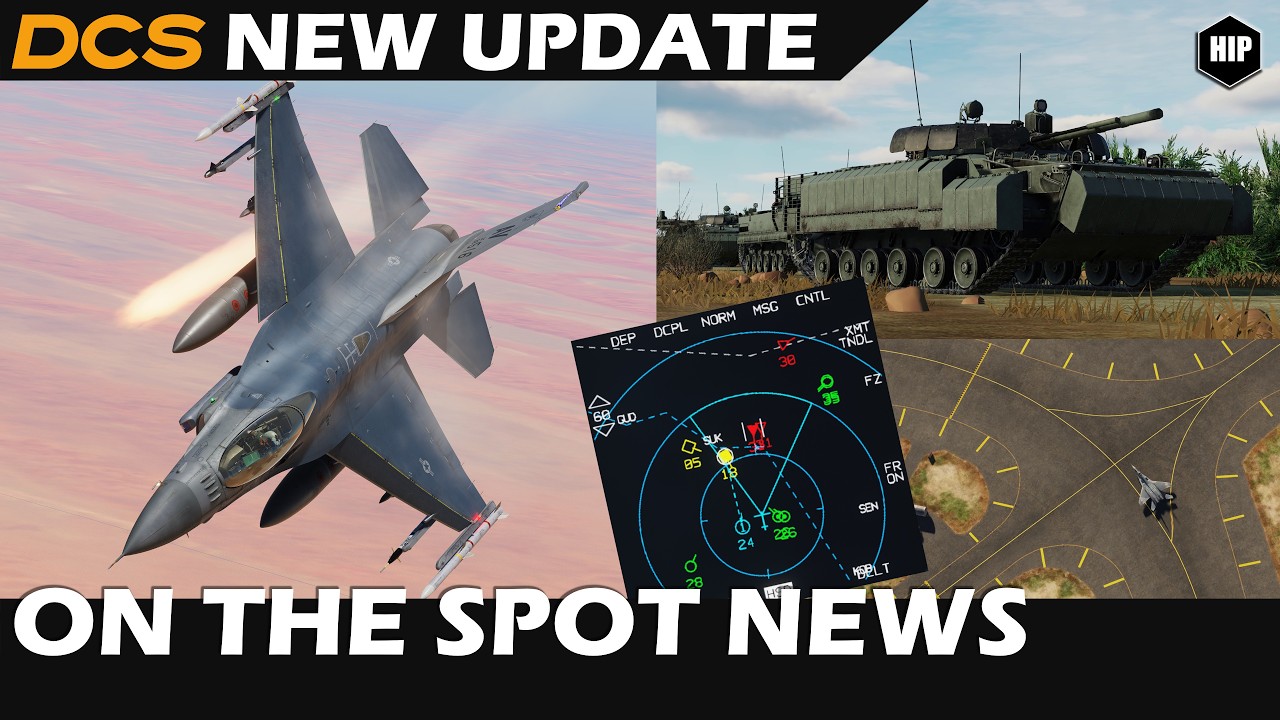 НОВОЕ обновление DCS | Доступ к стартовому меню | Апгрейды Viper | Новые объекты + трейлеры | Кин...
