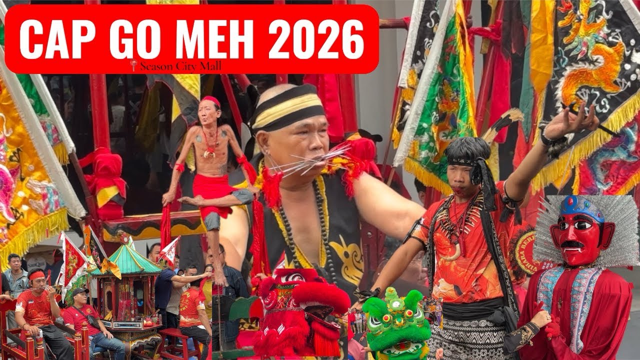 Festival Cap Go Meh 2026 di Season City Mall Jakarta Barat
